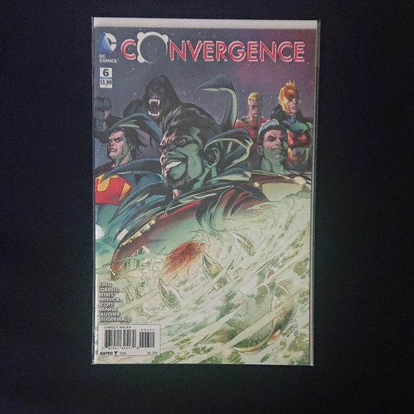 DC Comics Convergence Comc Book Collection - Complete Set #0-8 - Picture 8 of 10